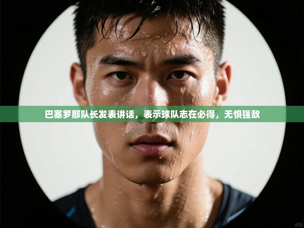 巴塞罗那队长发表讲话,表示球队志在必得,无惧强敌 巴塞罗那队长发表讲话,表示球队志在必得,无惧强敌